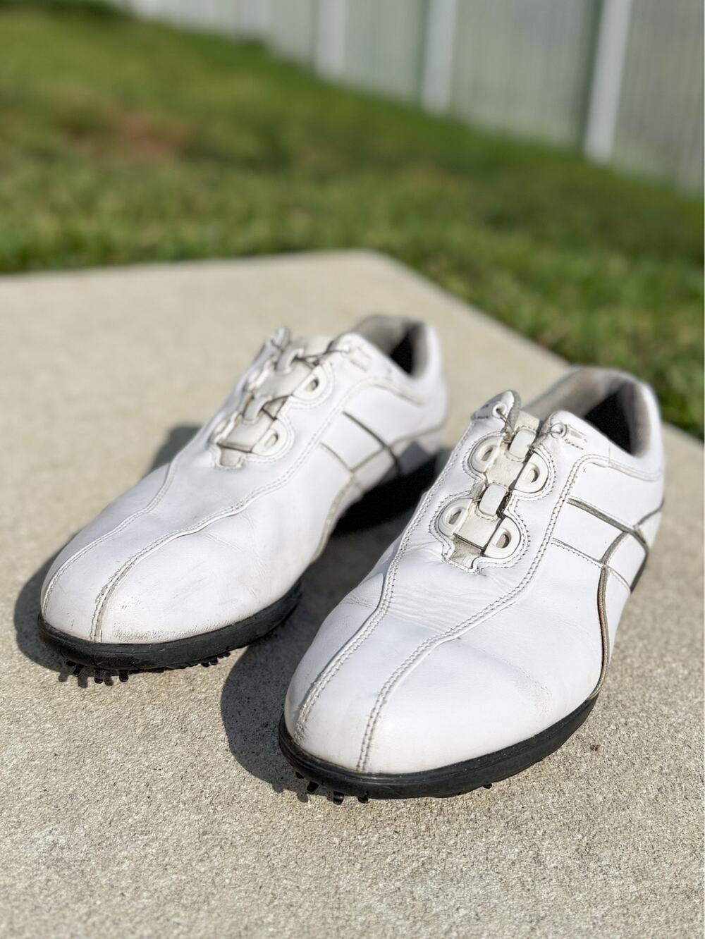 FootJoy Summer Series Women’s Golf Shoes 11M White BOA Soft Spikes